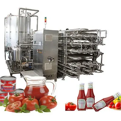 Industrial Semi Automatic Tomato Processing Machine